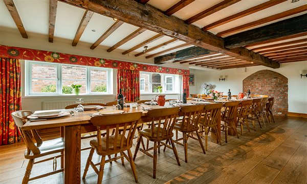 Refectory dining area